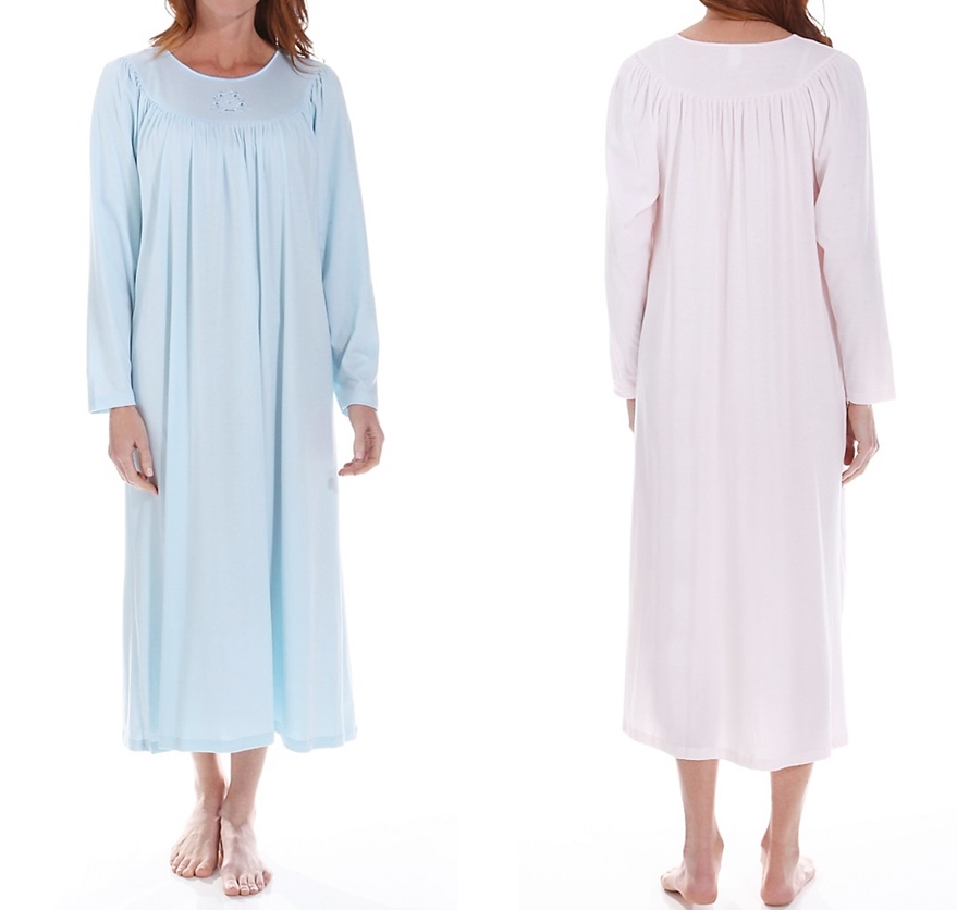 Calida Cotton Long-Sleeve Nightgown